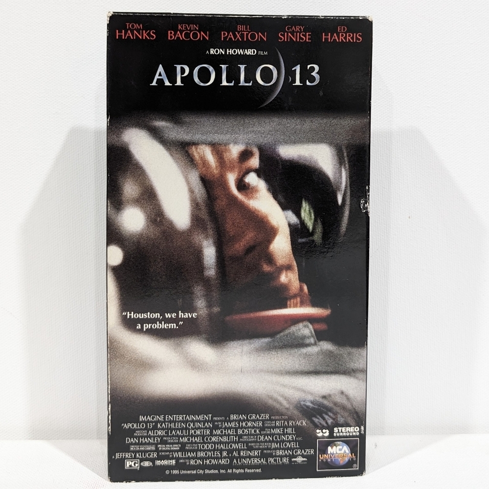 Apollo 13 (1995) VHS cassette movie